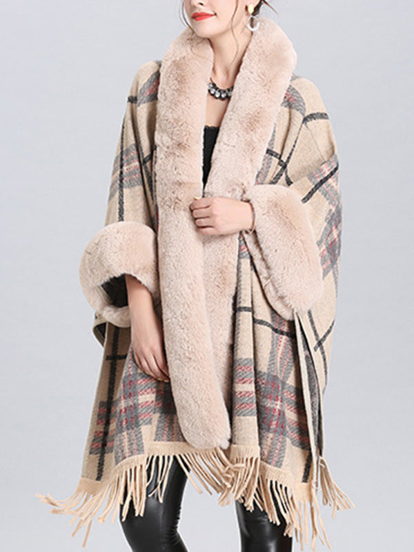 Cardigan de pescoço de borda de borda extravagante