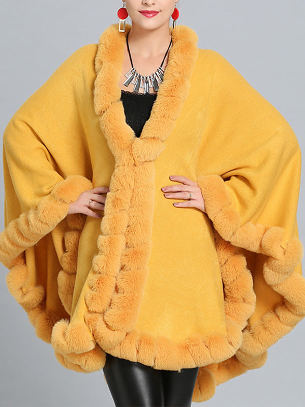 Cardigan de cape de taille poncho plus fine et fantaisie