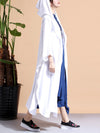 Batwing-sleeves Loose Cape Coat