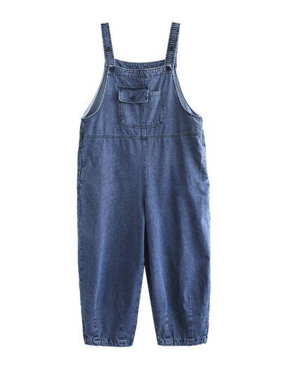 Women's Blue Overalls