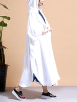 Batwing-Sleeves Logo Cape Casat