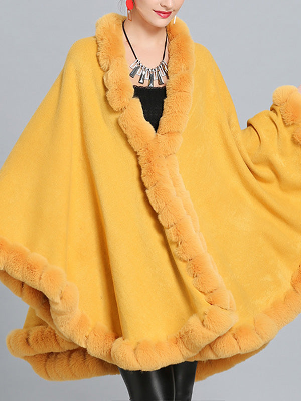 Poncho fino e sofisticado Cape Cardigan Cape Cardigan