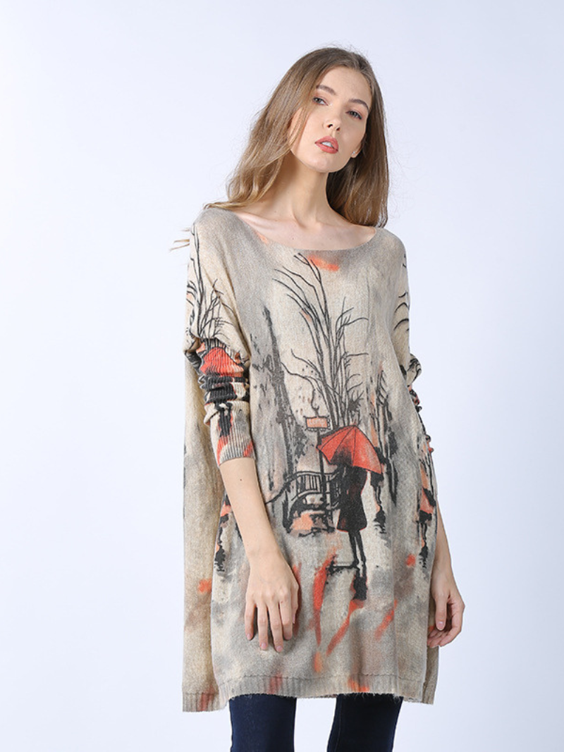 women's midi length sweater top