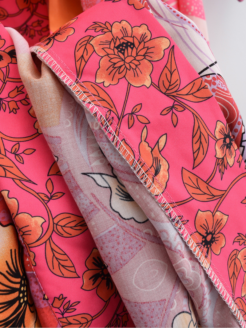 Women's pink Kimono Jacket