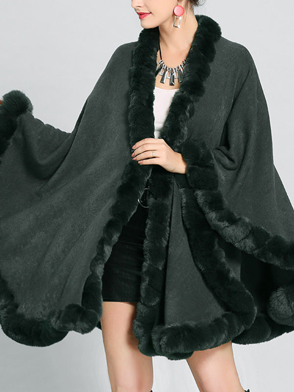 Poncho fino e sofisticado Cape Cardigan Cape Cardigan