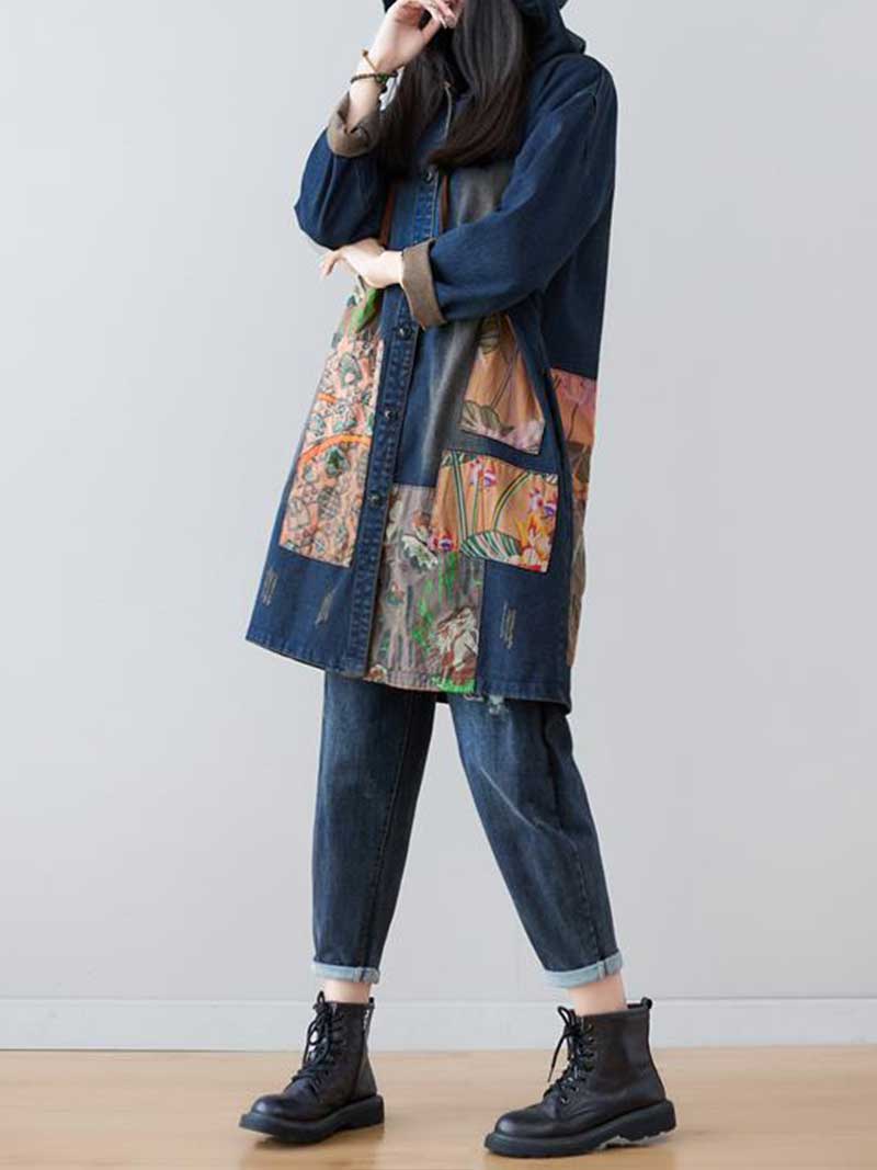 Votre amour est une meilleure veste à capuche en jean