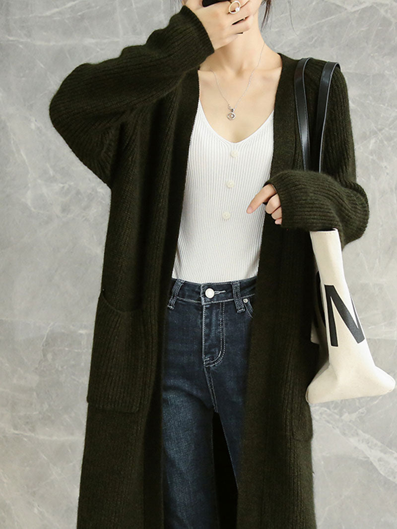 Chaque fois que j'entends un long cardigan