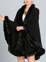 Poncho fino e sofisticado Cape Cardigan Cape Cardigan