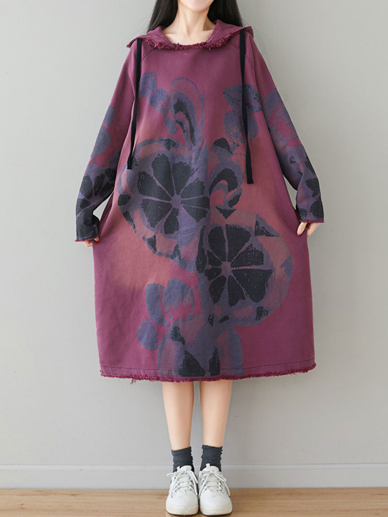 Une vieille robe à capuche