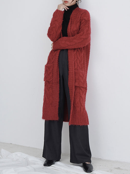 Meu coração! Cardigan de tricô