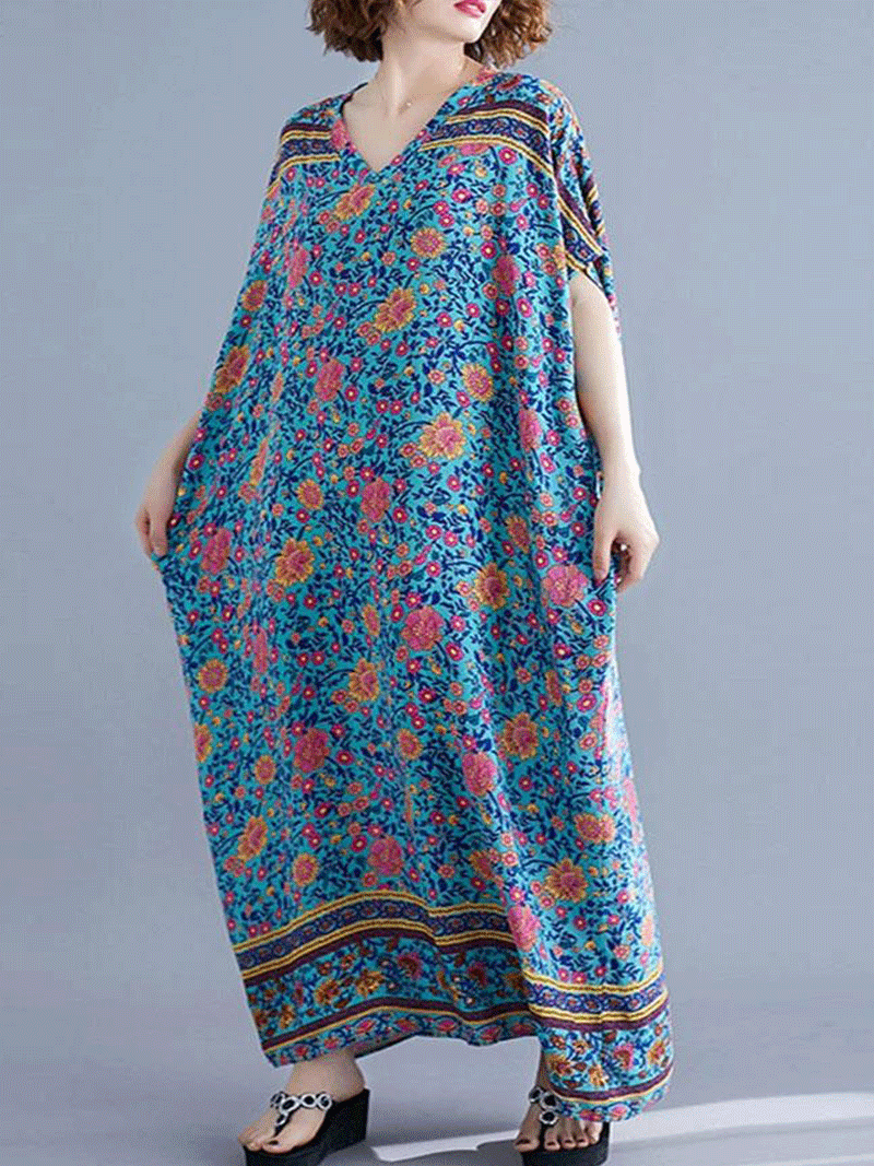 Robe de Kaftan à terre