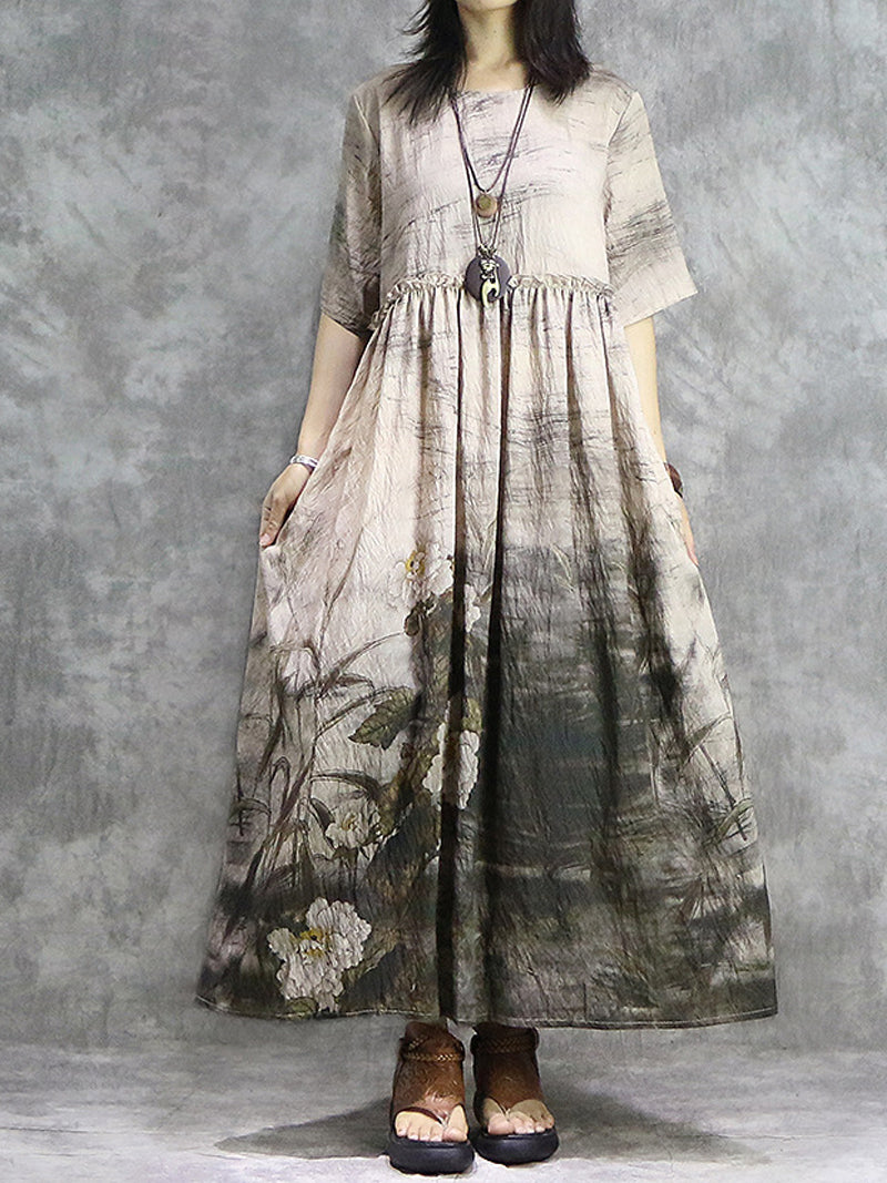 Over the Stars Smock Robe