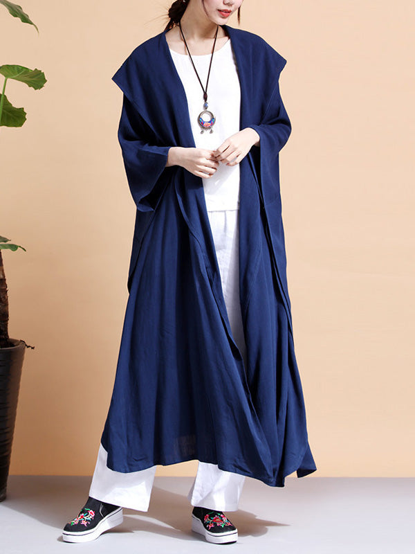 Batwing-Sleeves Logo Cape Casat