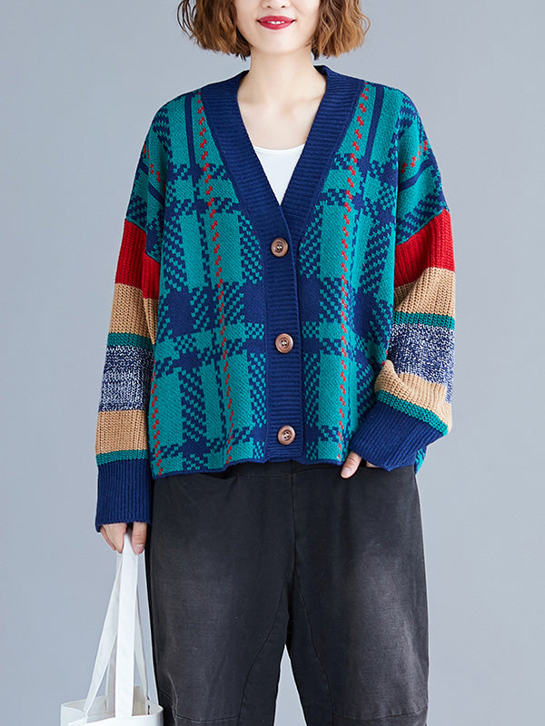 Rendre le mien Cozy Fair Isle Cardigan Pull