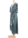 Evatrends cotton gown robe printed kimonos, Outerwear, Nightwear, Rayon, Board Sleeves, Different colors, Tie-Dye print