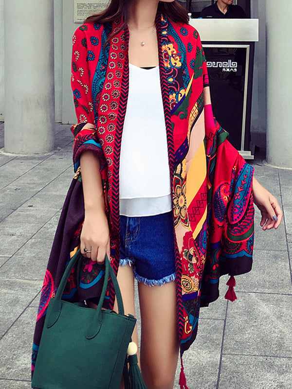 Écharpe à polka funky