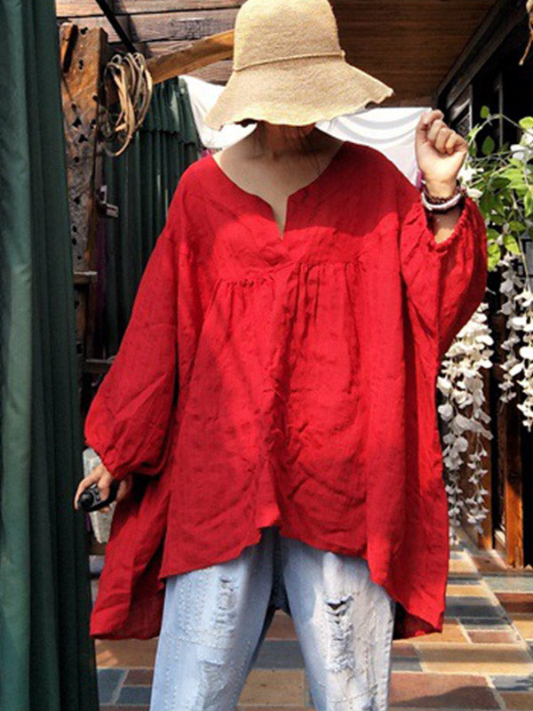 Trendy Wine Shine Tunic Top for Women