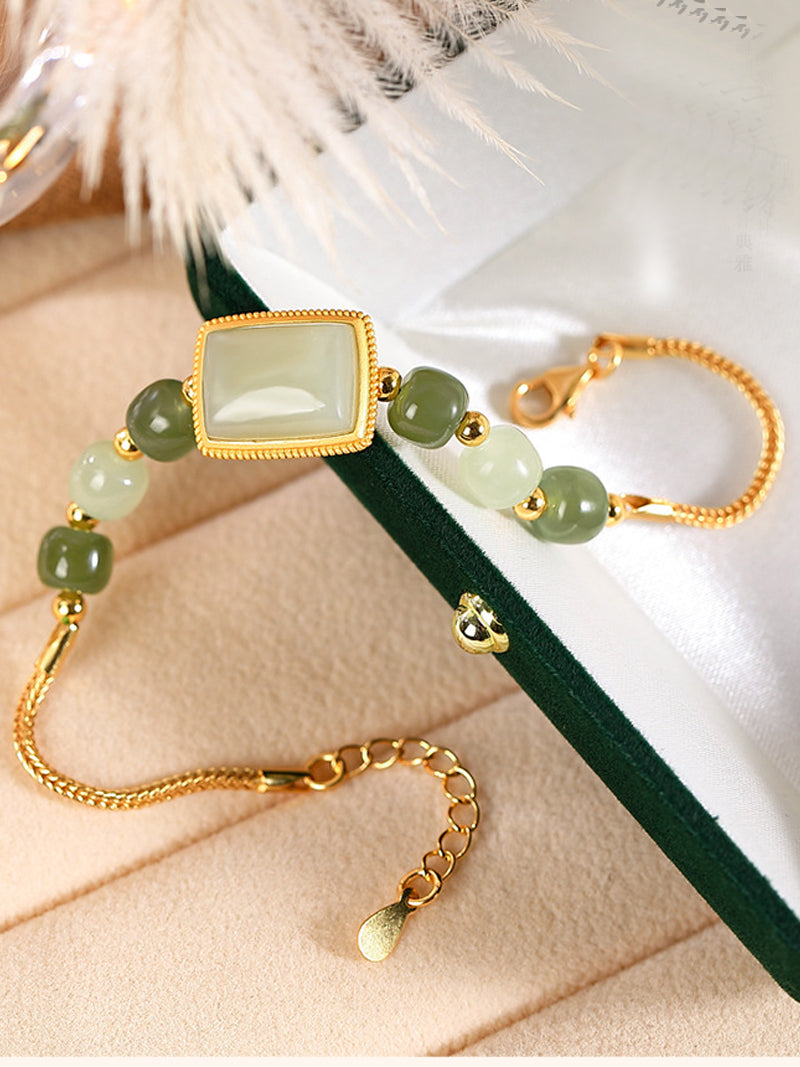 Bracelet de jade de plus de nuit