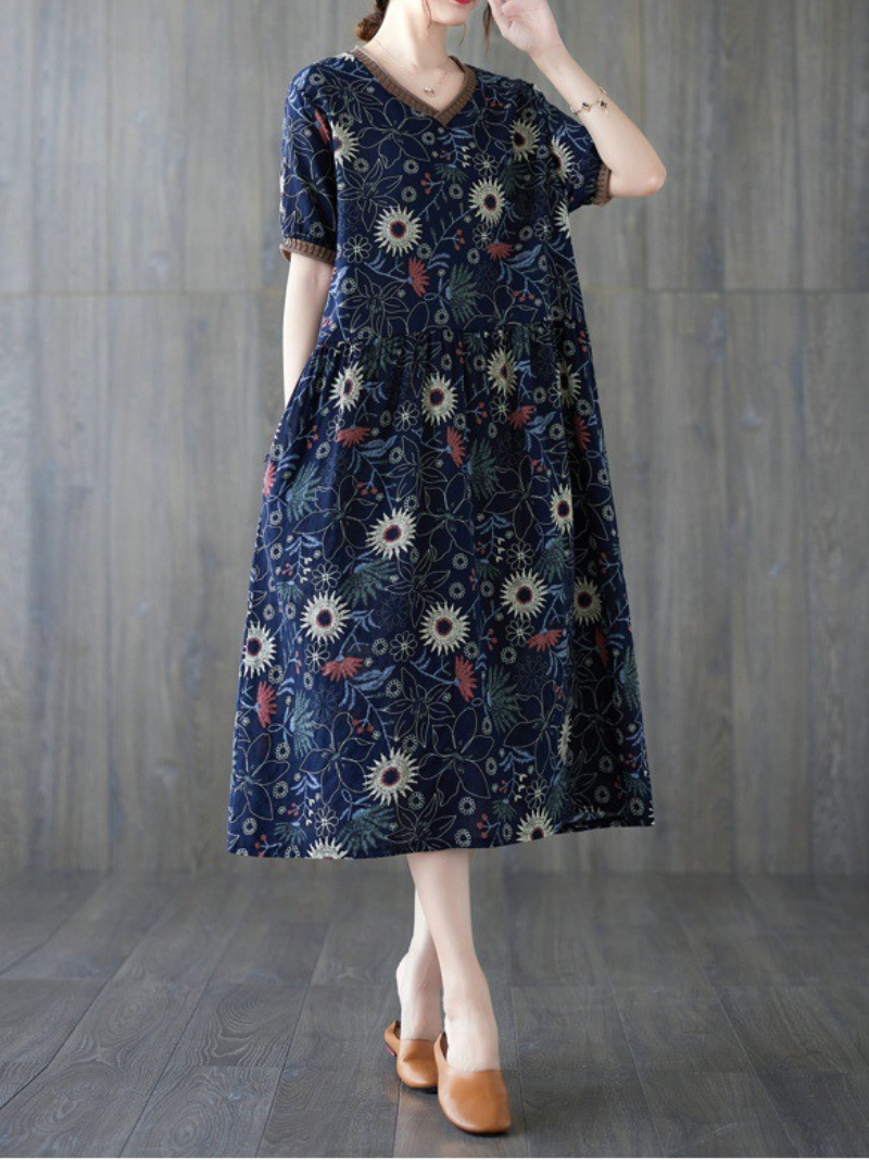 Women's stylish smock dress