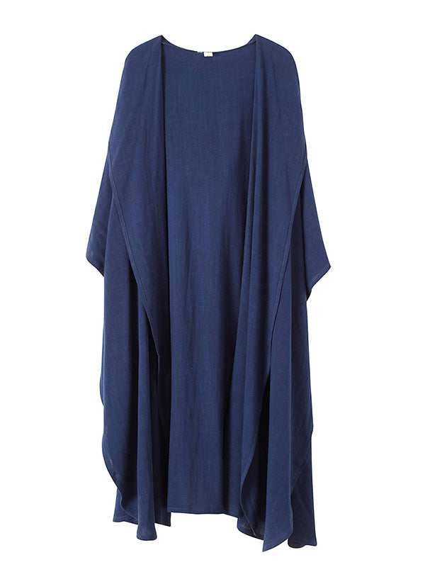 Batwing-Sheeves Cape Coat