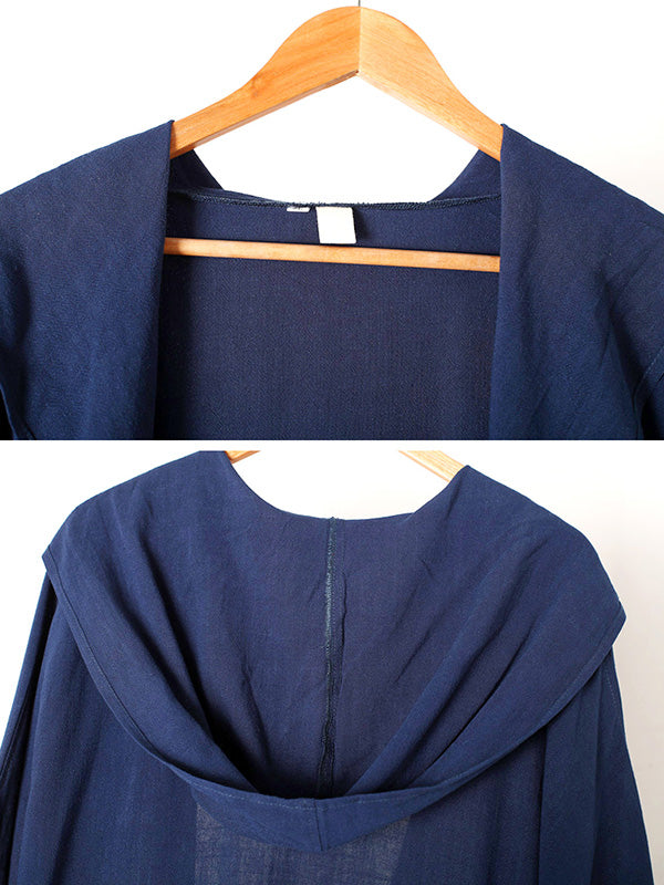 Batwing-Sheeves Cape Coat