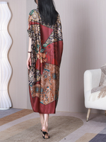 Women's Dolman Sleeves A-line Dress