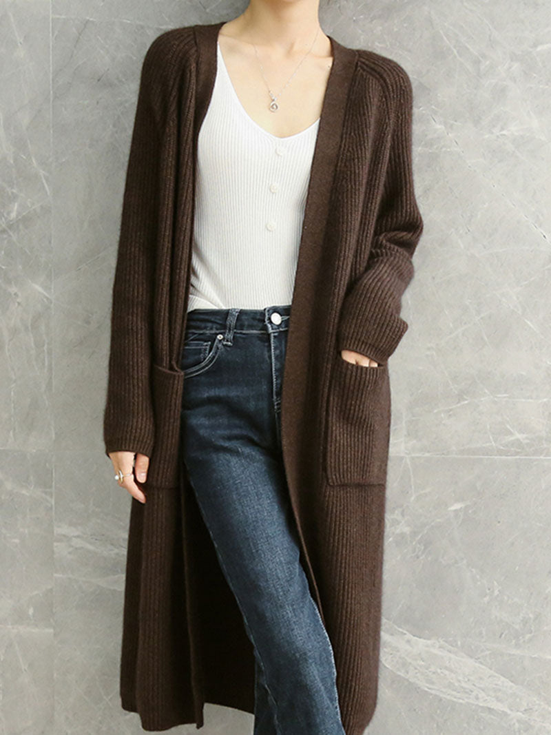 Chaque fois que j'entends un long cardigan