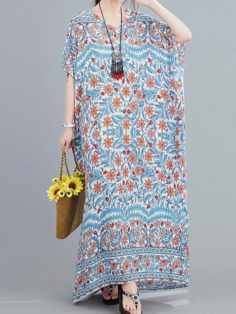 Está bem, vestido de kaftan