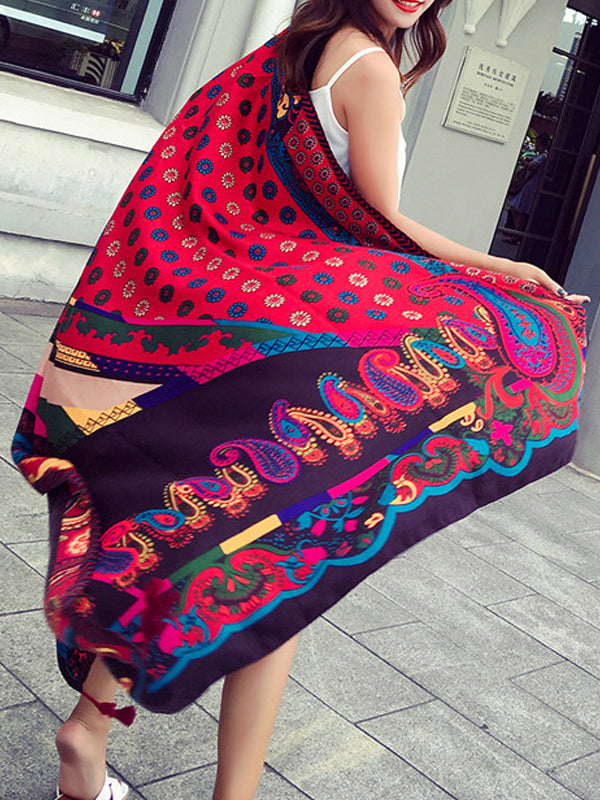 Écharpe à polka funky