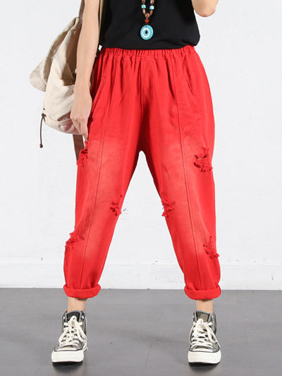 Women's Red Pants