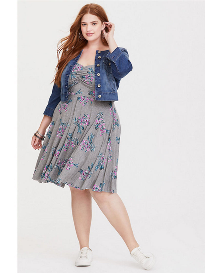 Vestido Midi Chega de Amor