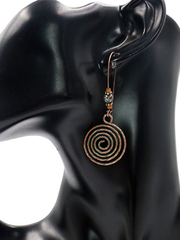 Boucles d'oreilles traits vivants