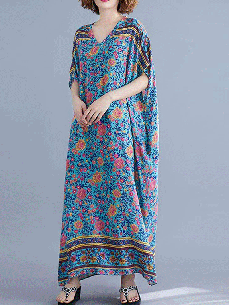 Robe de Kaftan à terre