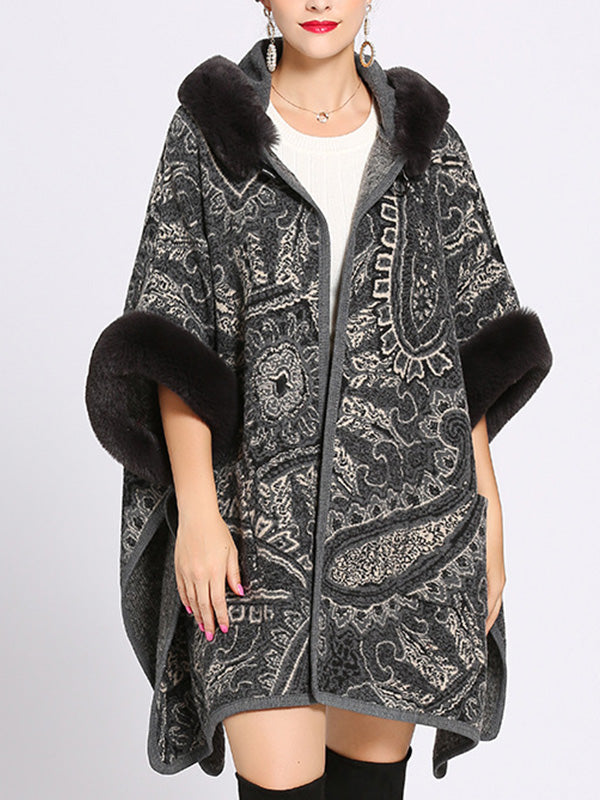 Cardigan de capa de tamanho alto e macio amável