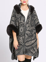 Cardigan de capa de tamanho alto e macio amável