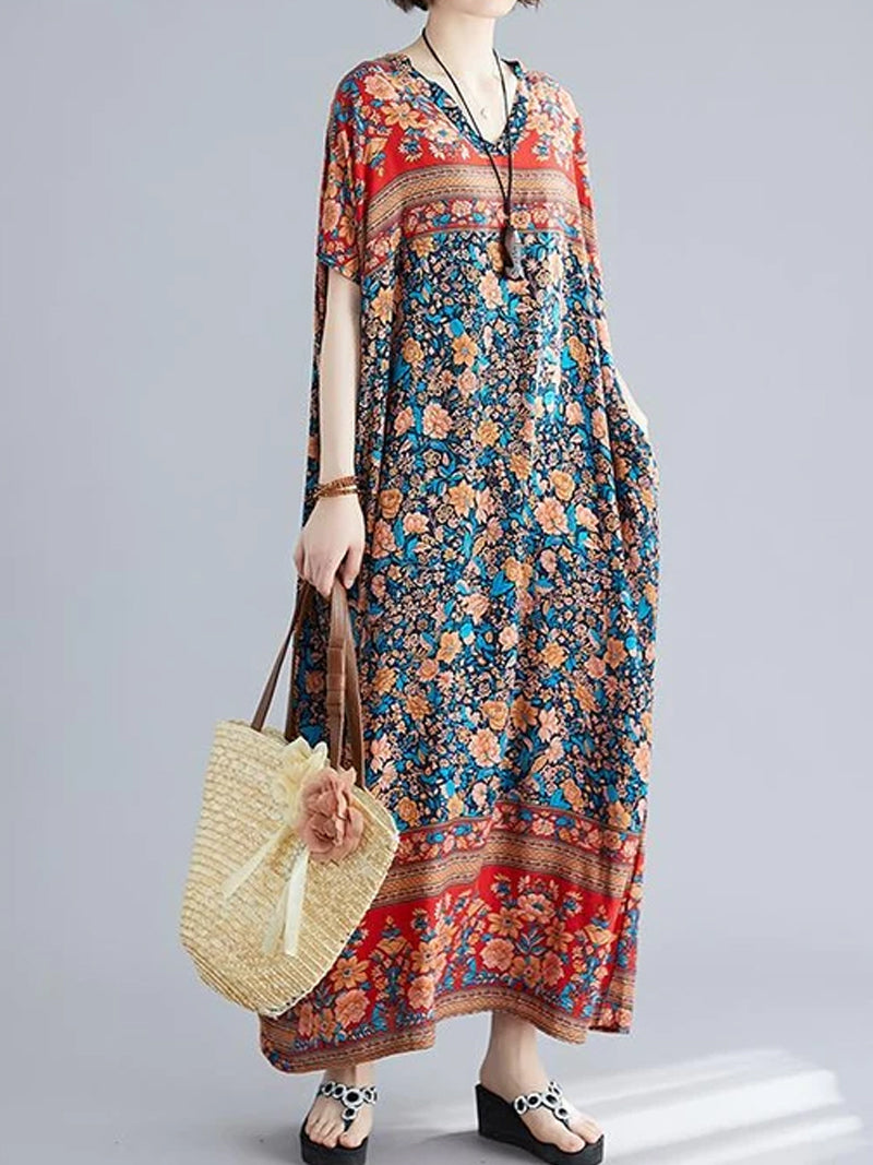 Vient une fois pour régler la robe Kaftan