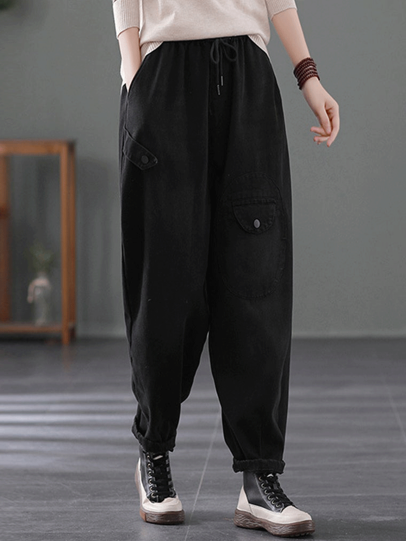 Profitez-le bien des femmes pantalon en denim pantalon