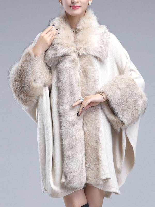 Vintage mate guro poncho plus taille de cape cardigan