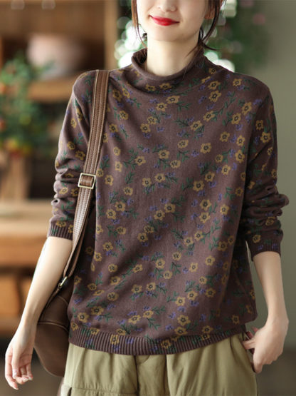  Women's Loose Sweater Dress