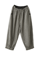 Pantalones inferiores Pantalones inferiores Pantalones de pantalones del Harema Casual de la cintura elástica para mujeres