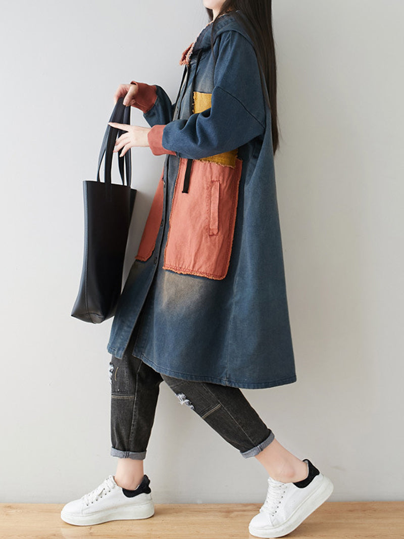 Ici je pose du manteau