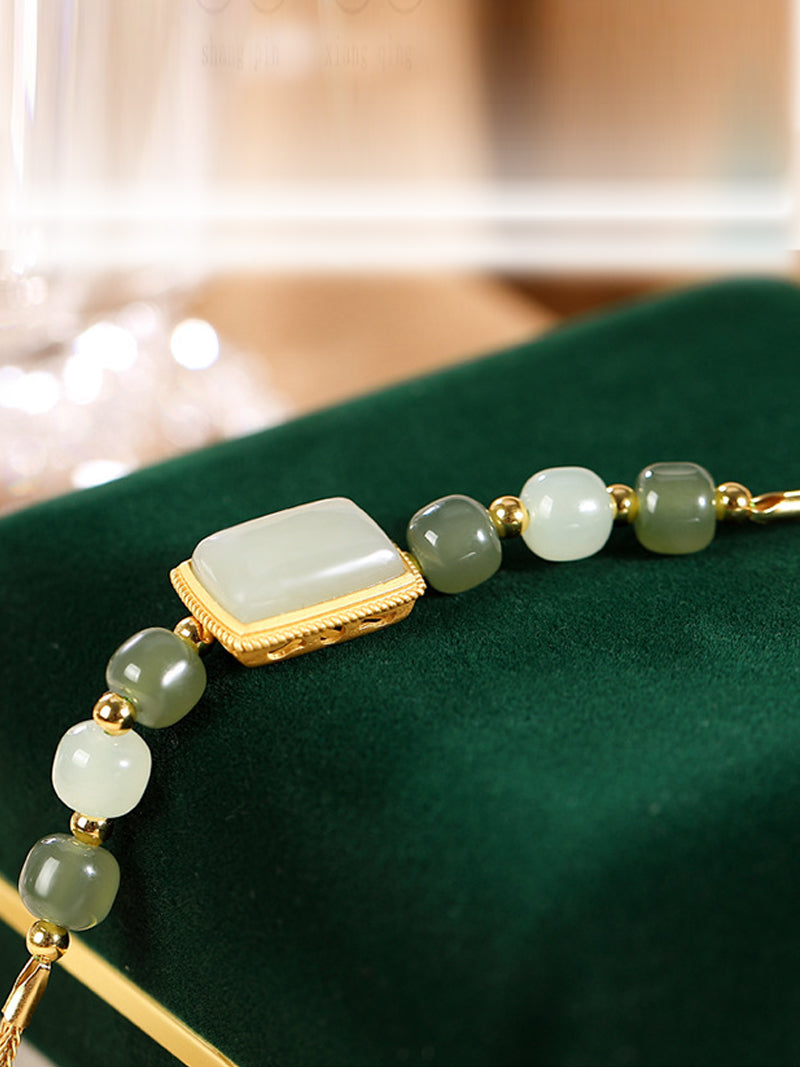 Bracelet de jade de plus de nuit