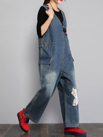 Twill remendou os Dungarees Geral (somente EUA)