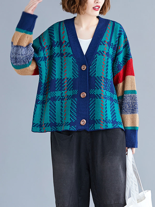 Rendre le mien Cozy Fair Isle Cardigan Pull