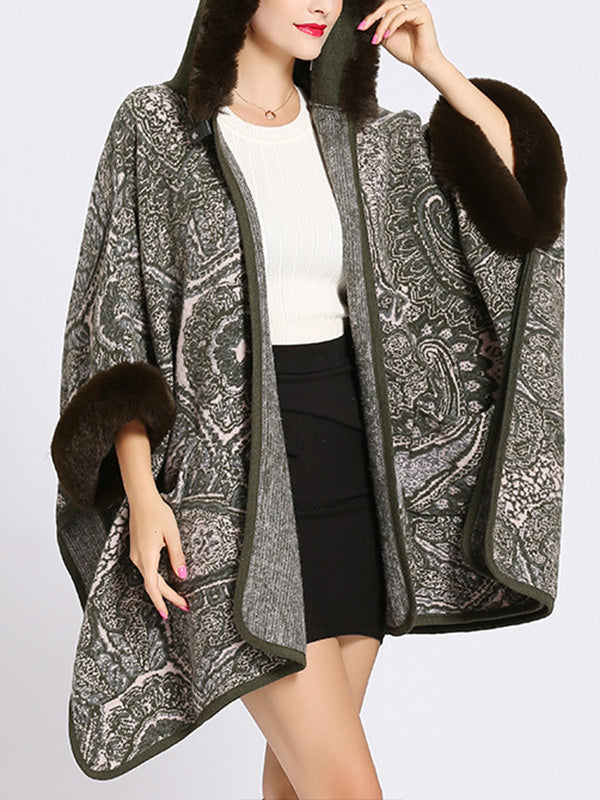 Cardigan de capa de tamanho alto e macio amável