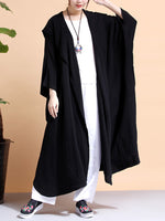 Batwing-Sleeves Logo Cape Casat