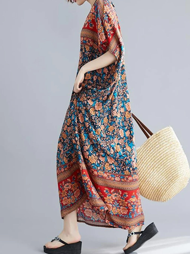 Vient une fois pour régler la robe Kaftan