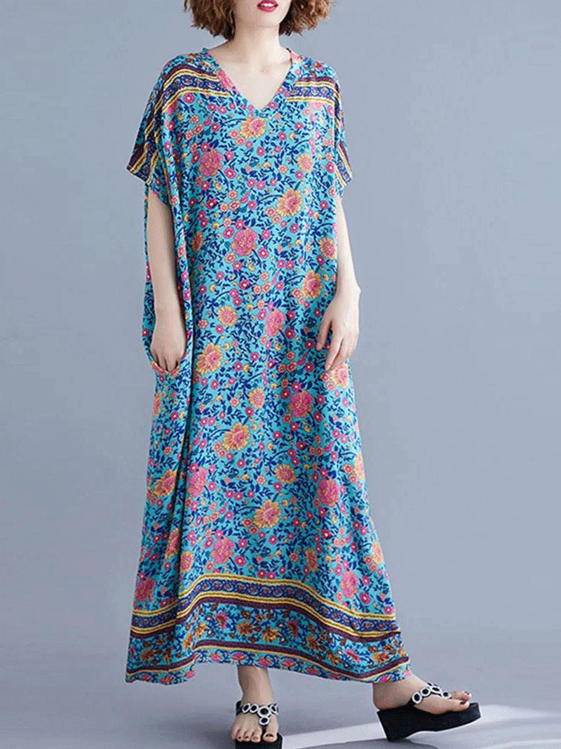 Robe de Kaftan à terre
