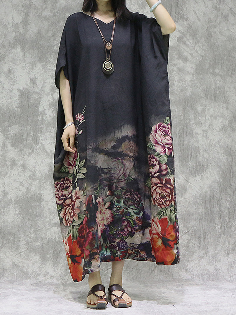 Sinto -me bem para mim vestido de kaftan