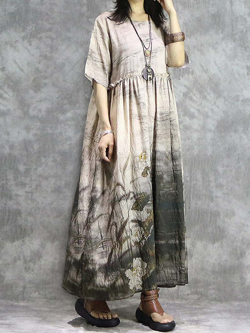 Over the Stars Smock Robe